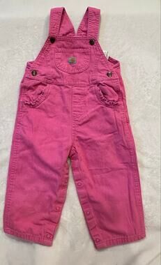 Pink Carhartt Toddler Overalls sz 24m Carhartt Coveralls